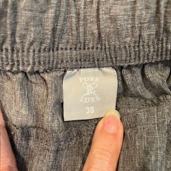 Pure Lure Men's Hybrid Fishing Shorts Charcoal Size 38 - Picture 6 of 8